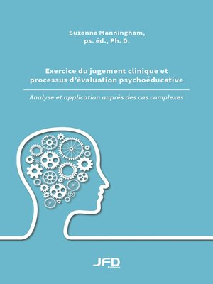 cover image of Exercice du jugement clinique et processus d'évaluation psychoéducative